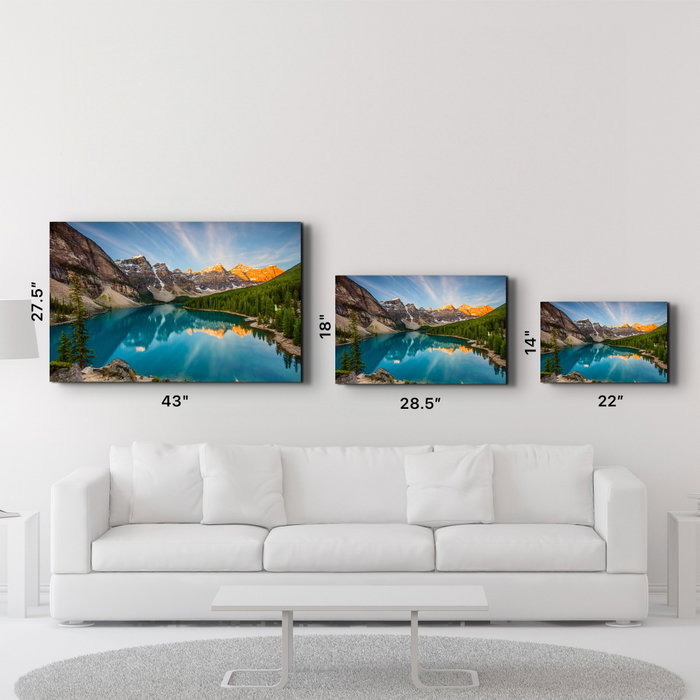 Wallity OGLS-1100 Pintura Decorativa de Vidrio Templado Multicolor 46 x 72 cm